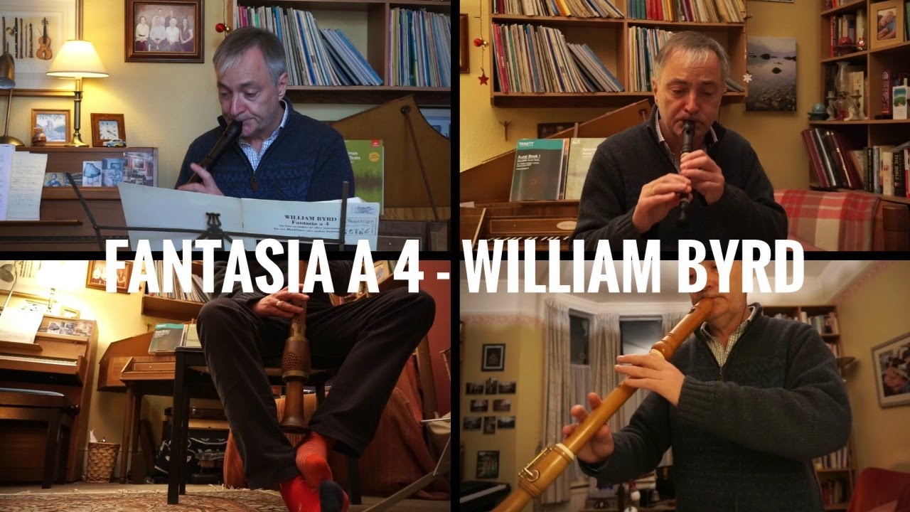 Byrd - Fantasia for 4 recorders