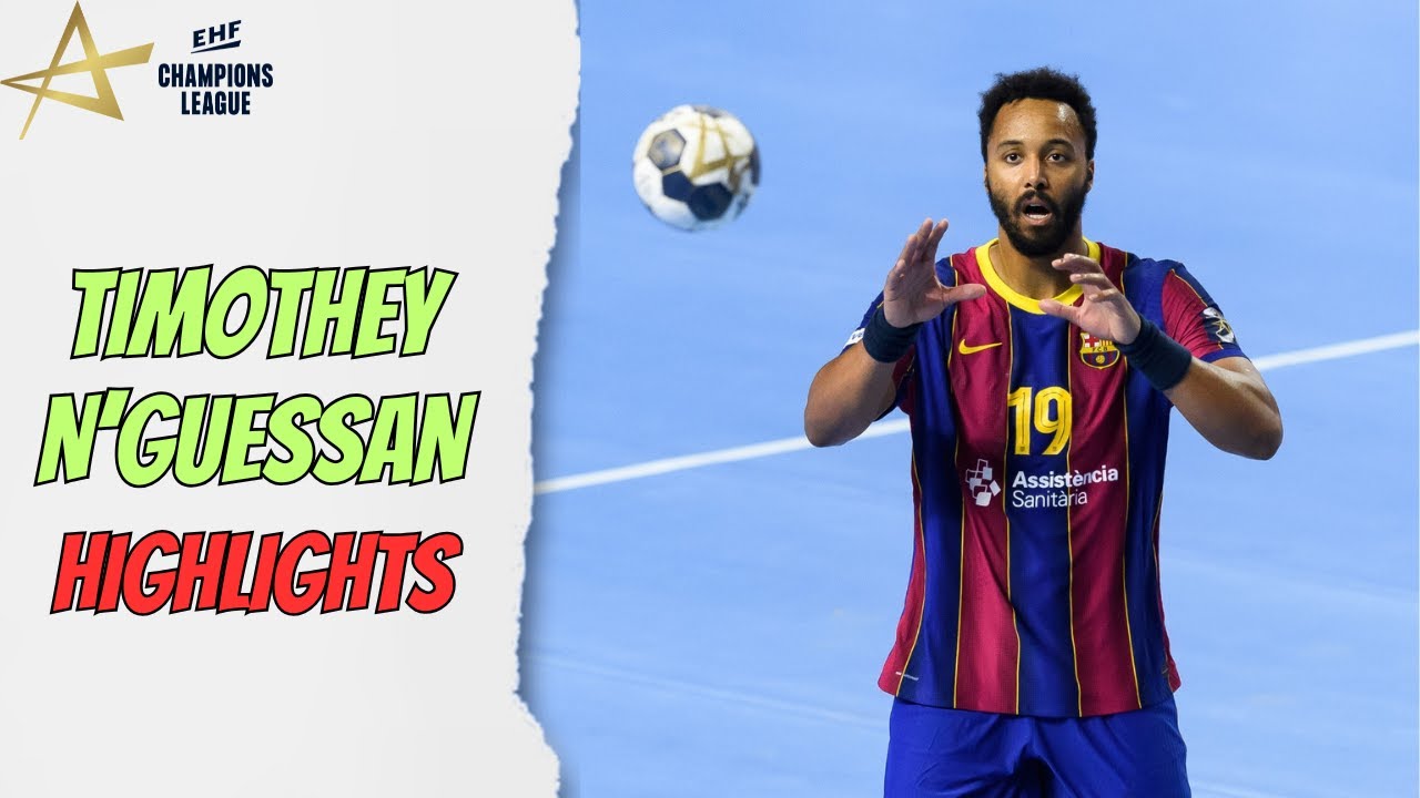 Los mejores GOLES de Timothey N'Guessan en la EHF Champions League