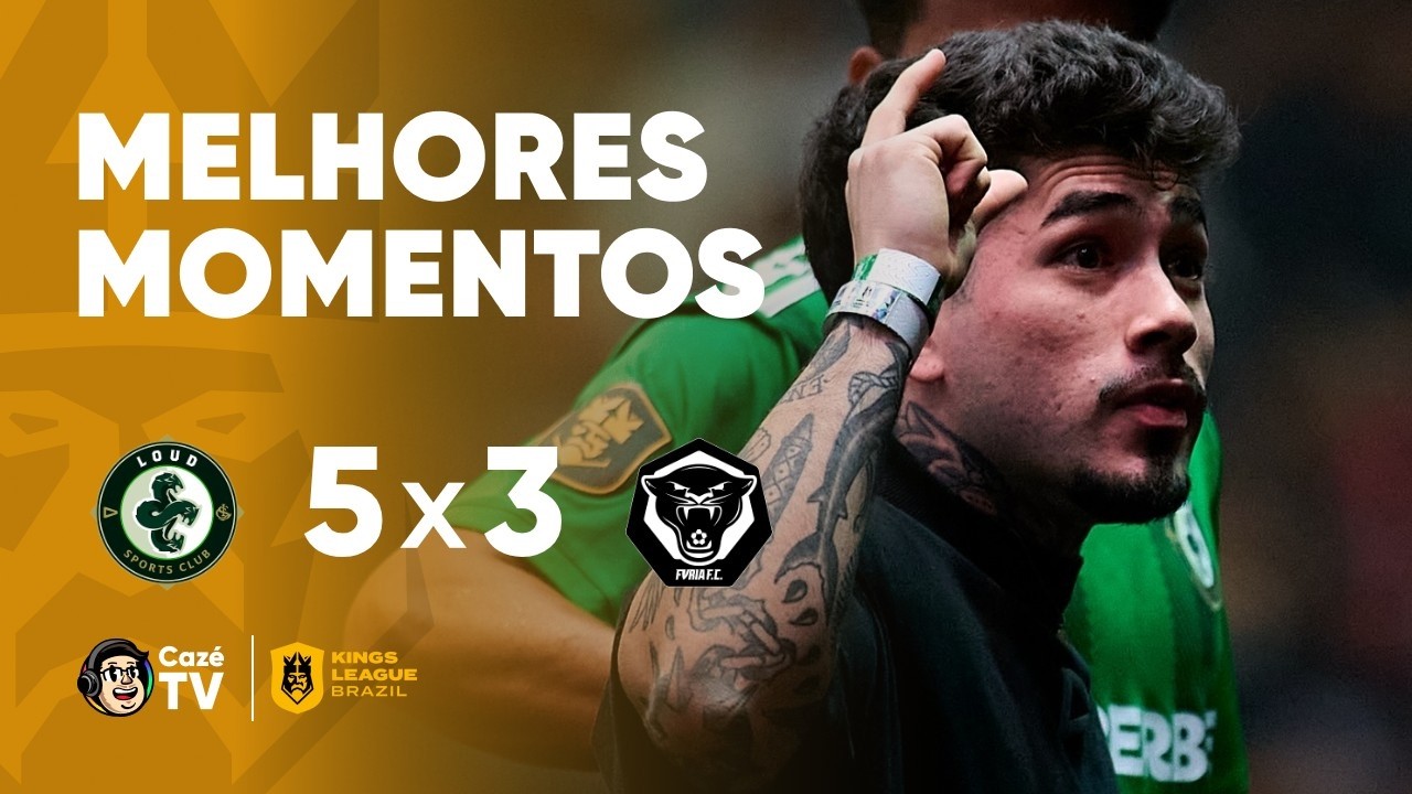 MELHORES MOMENTOS: LOUD 5 X 3 FURIA | KINGS LEAGUE BRAZIL 2026 | 6&ordf; RODADA