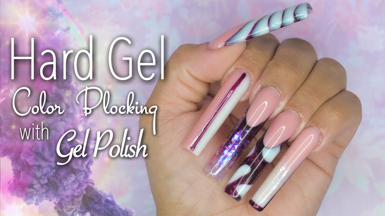 Extra Long Square Hard Gel Nails | Nail Addicts Gel Polish | No Acrylic Nails