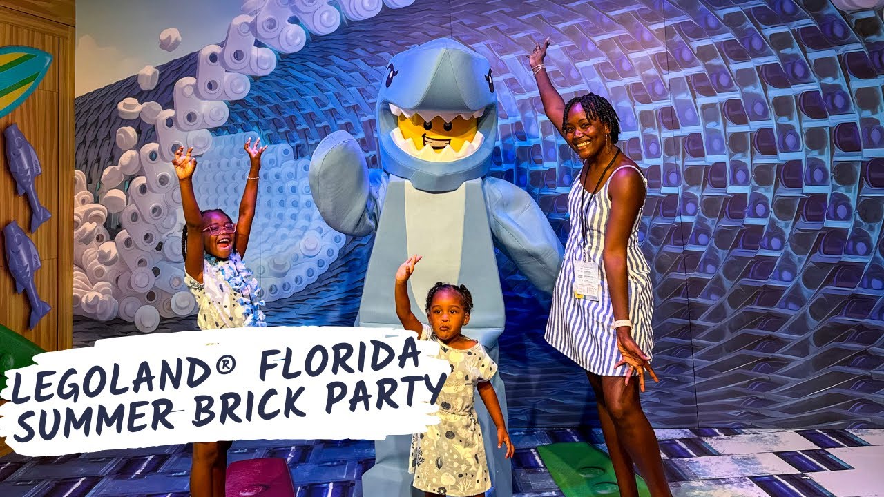 LEGOLAND® Florida Resort Summer Brick Party 2024 | Family Adventure Vlog