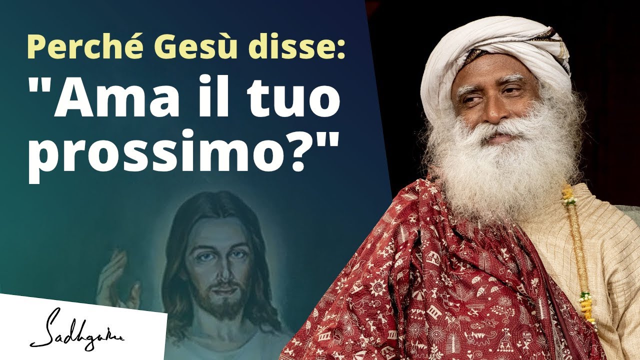Perché Gesù ha detto 