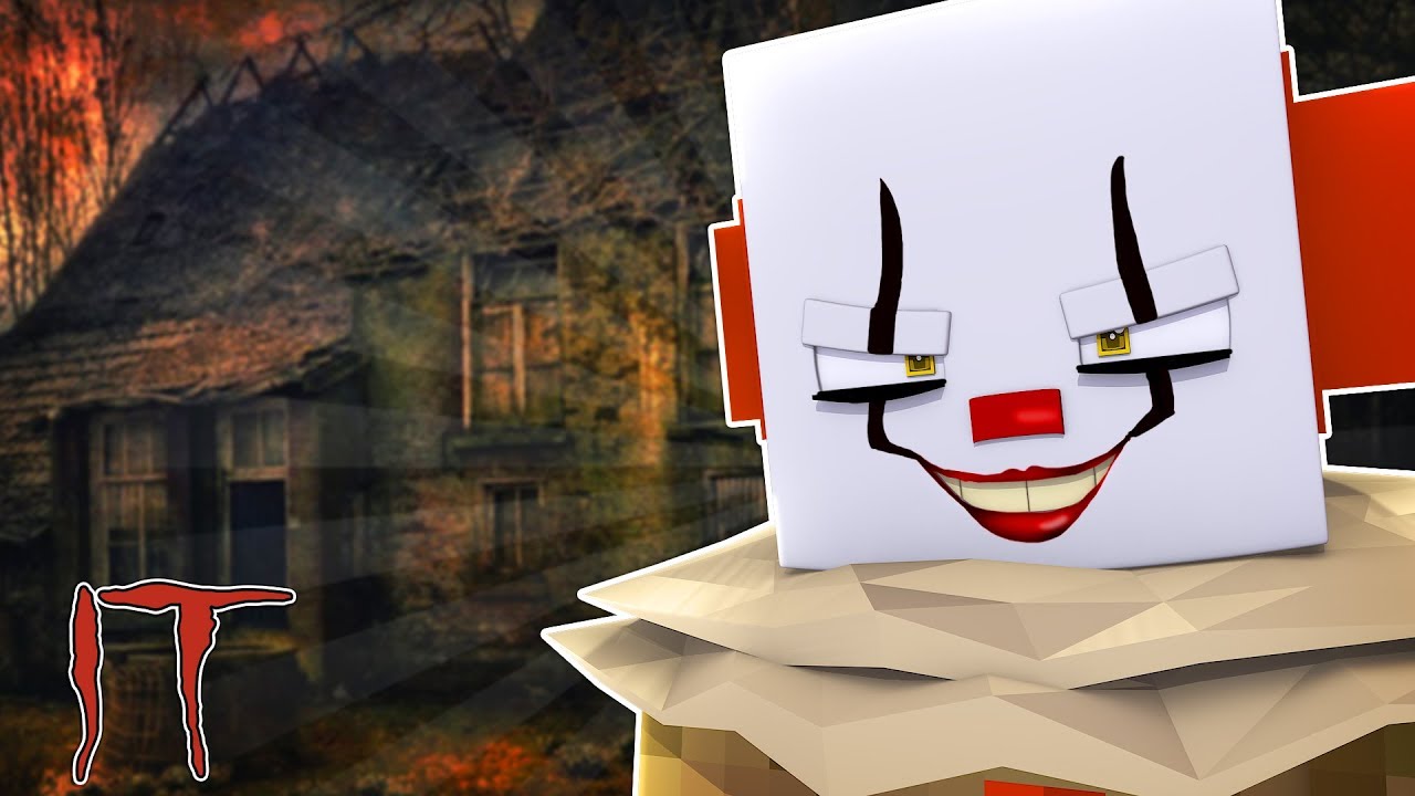 IT THE CLOWN MINECRAFT - WE FOUND HIS HOUSE!