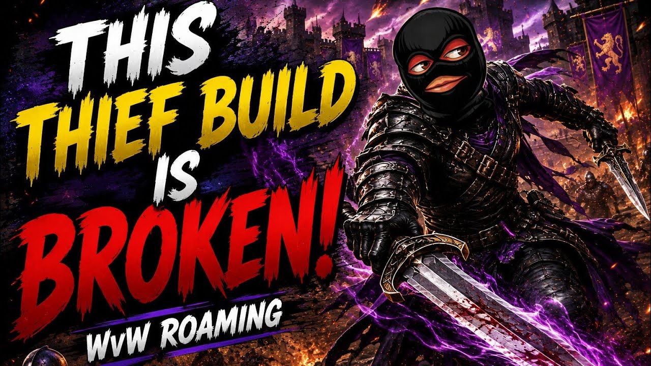 GW2 билд вора на меч/кинжал для Daredevil в WvW &mdash; это лучший билд!