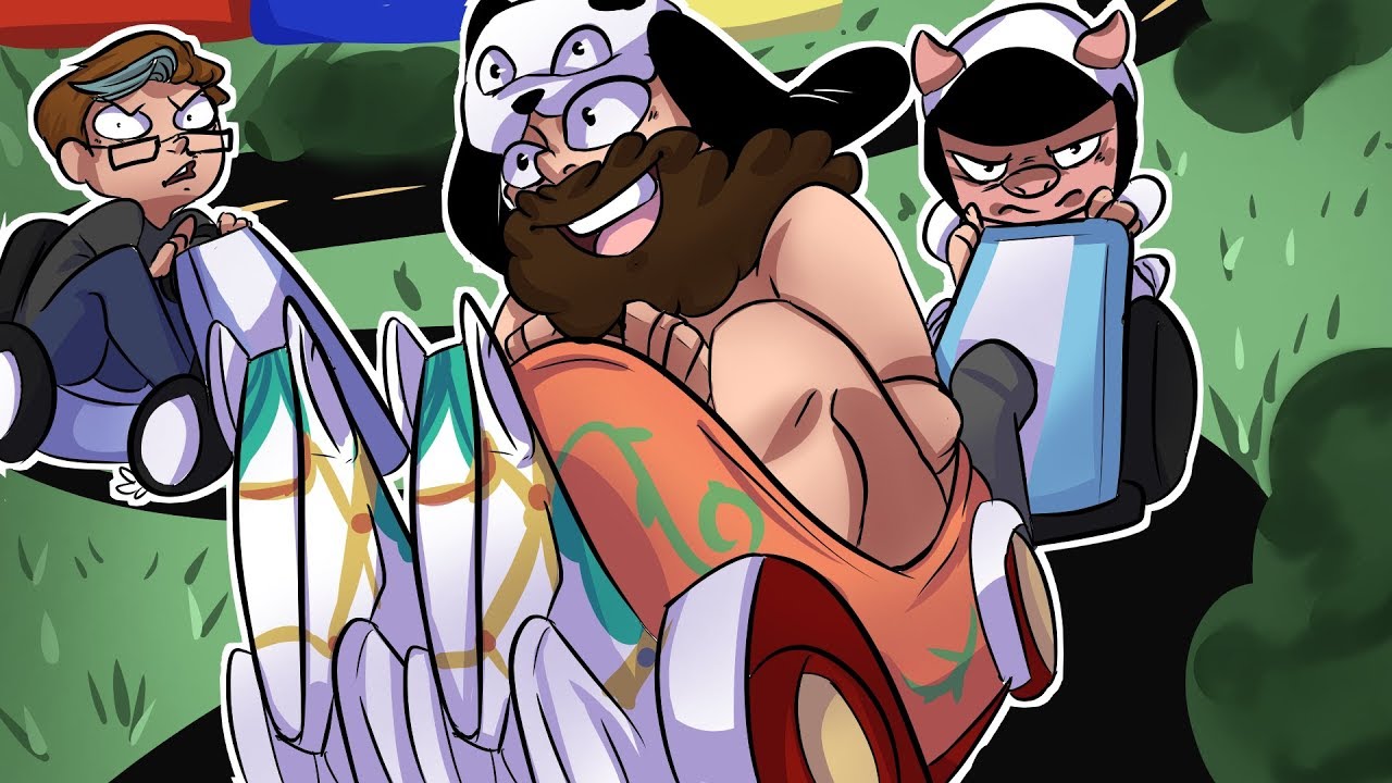 Panda's Kart Roulette, Wildcat's Rage & Mini's Consistent! - MARIO KART FUNNY MOMENTS