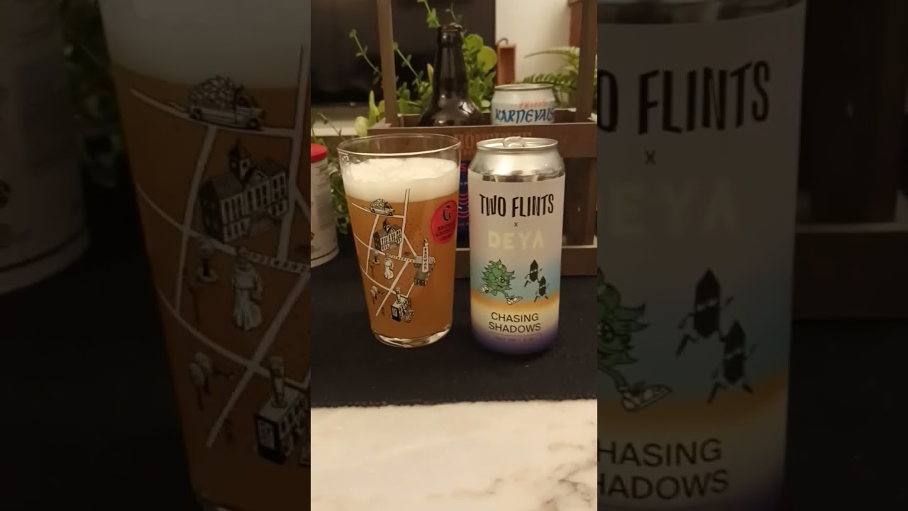 # 2819 Two Flints Brewing x DEYA Brewing Co Chasing Shadows Hazy IPA 6.5 % (UK)