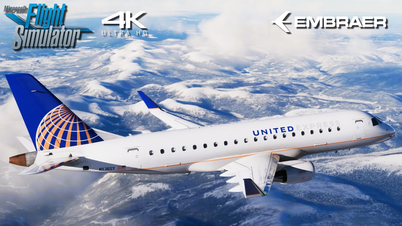 A SkyWest Flight Simulator Experience | ERJ-175 | Vail ✈ Denver | Part. 2