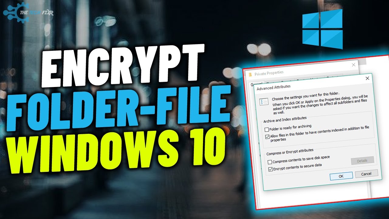Jak zaszyfrować folder i plik w Windows | Jak zabezpieczyć hasłem pliki i foldery na PC/laptopie