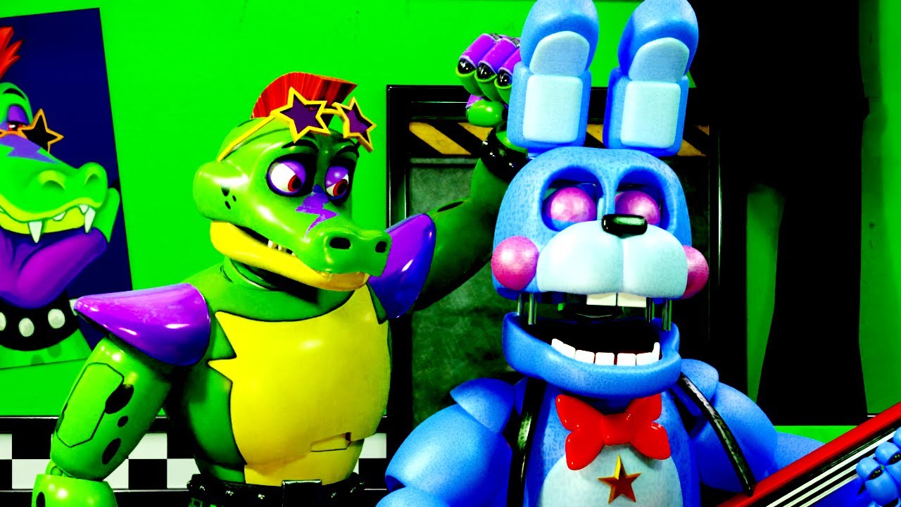 Glamrocks meet Rockstars [FNAF/Blender]
