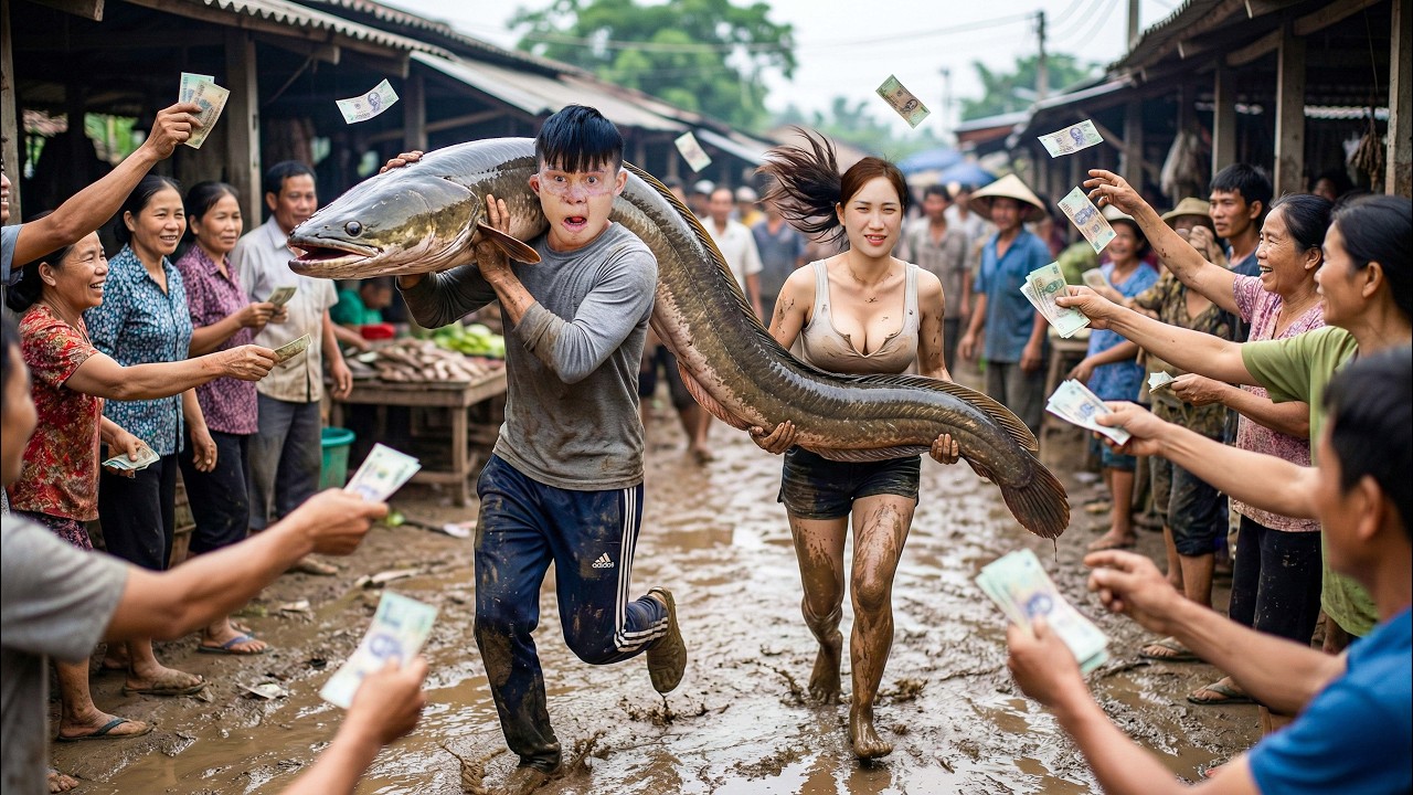 FULL VIDEO: Brave Boy Risks His Life Harvesting Many Giant Eels | Processed and SOLD OUT Fast