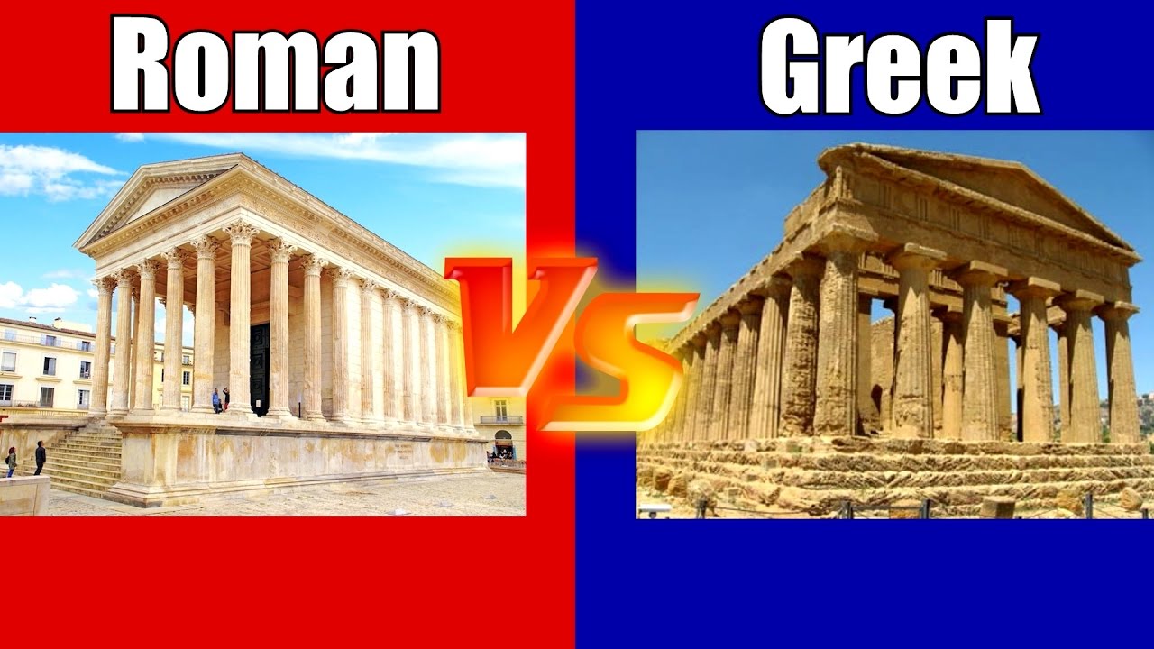 Roman Temples VS Greek Temples - Understanding The Differences