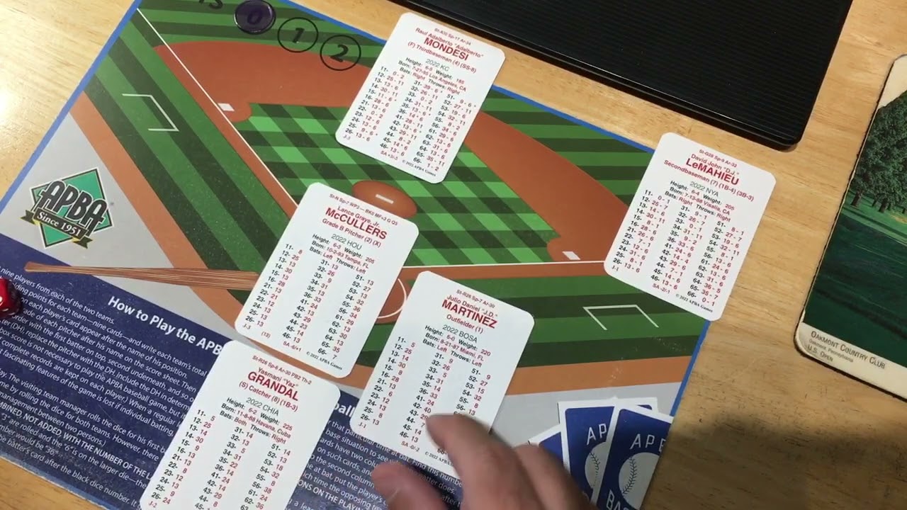 APBA Baseball Master Game tutorial series - Stealing Bases