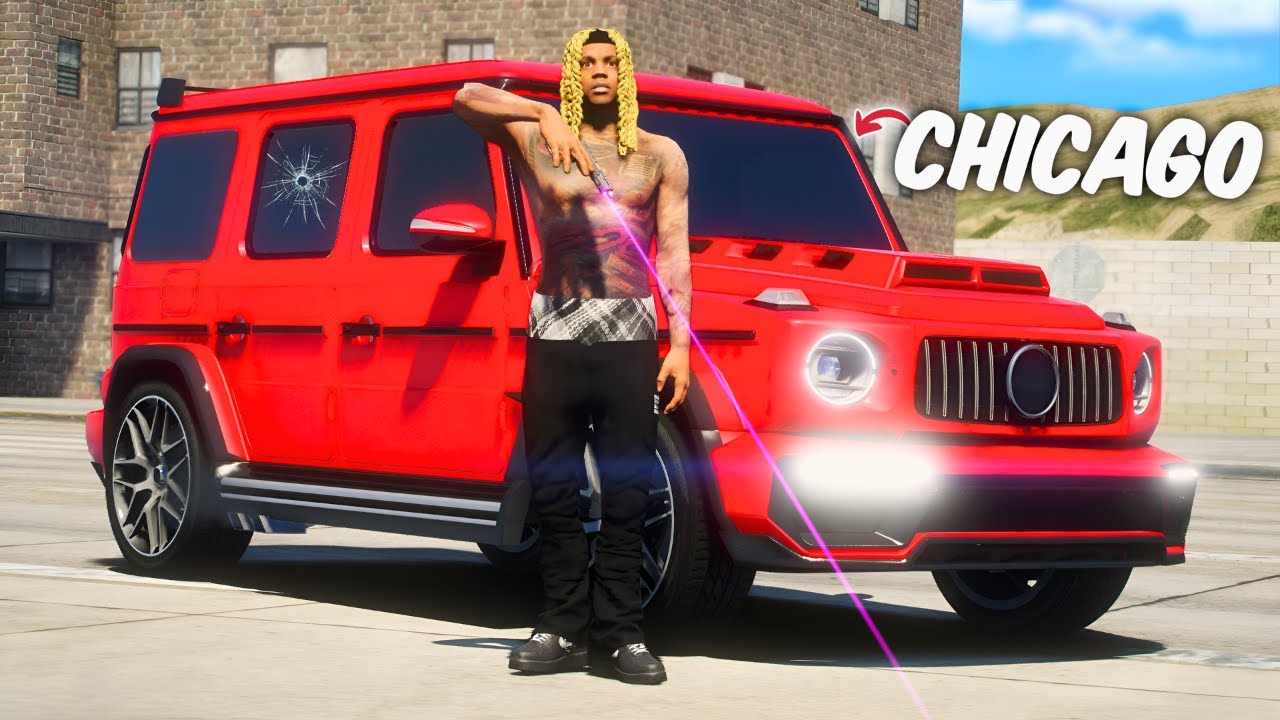 I caught NBA YOUNGBOY in CHICAGO as LIL DURK in GTA 5 RP !