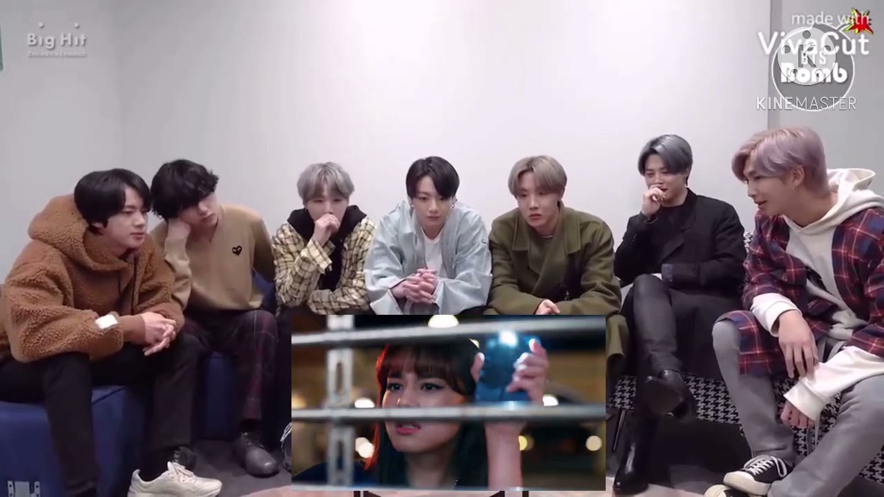 BTS reaction to NiziU &ldquo;Take a picture &ldquo; M/V @JYP Entertainment