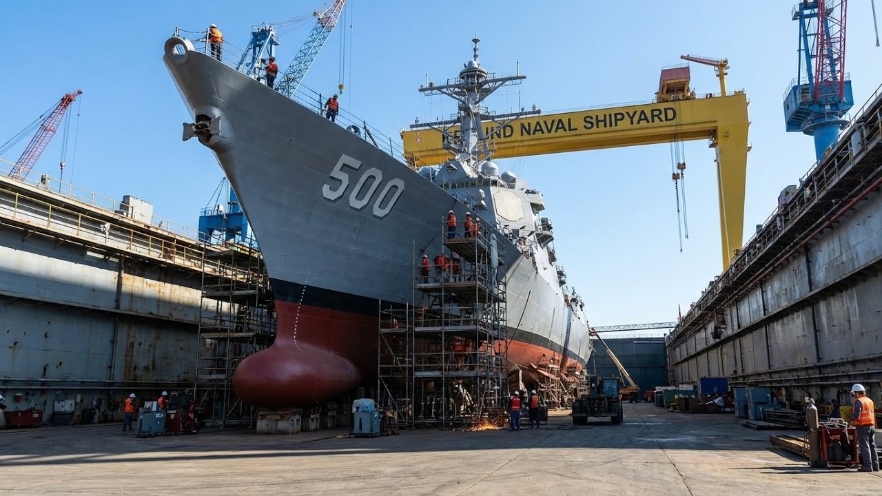 How the US Navy Built the World’s Most Advanced Destroyer