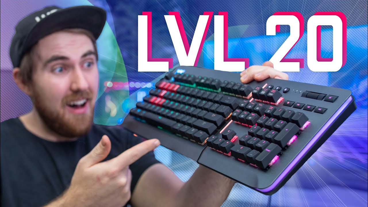 ThermalTake Level 20 Titanium - The Keyboard For RGB Lovers
