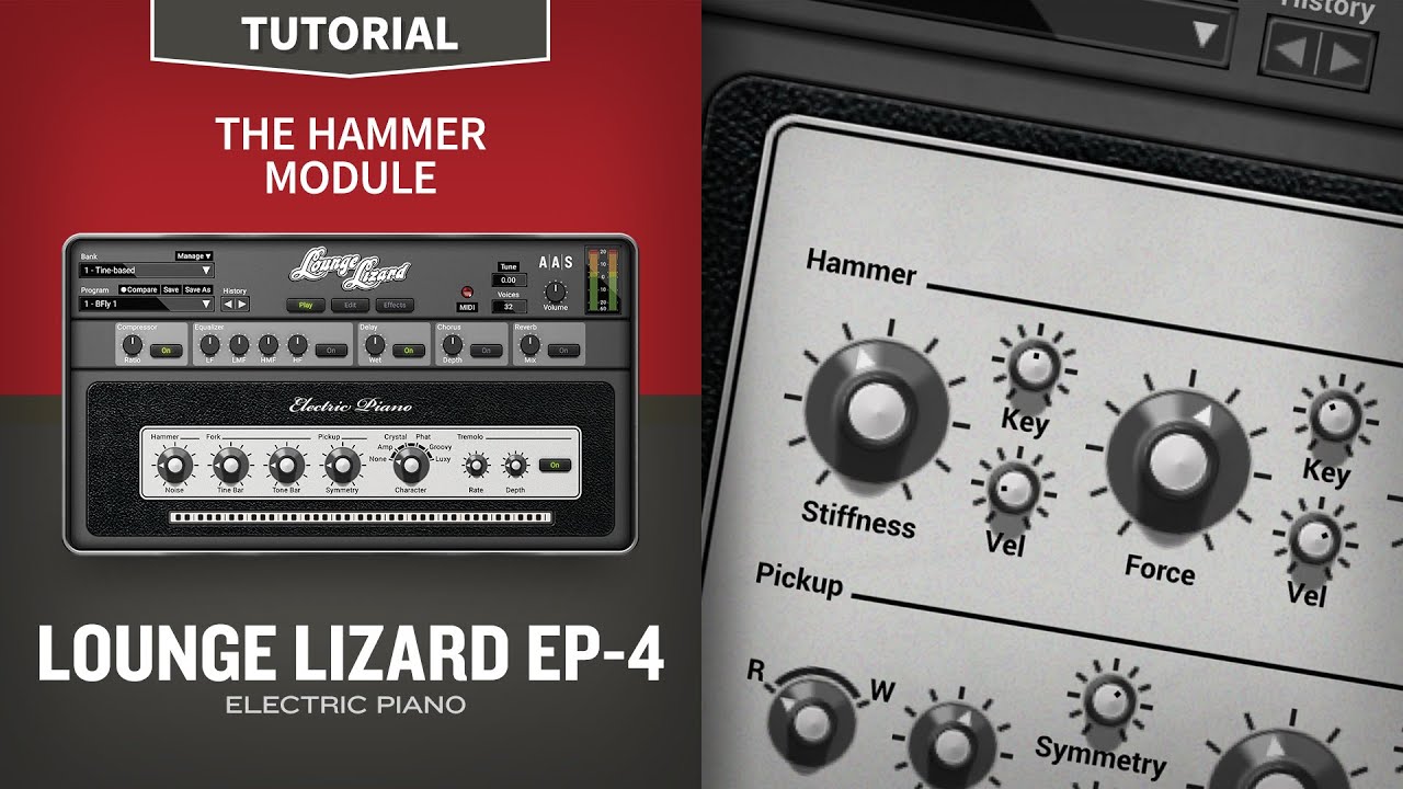Lounge Lizard EP-4 Tutorials—The Hammer Module