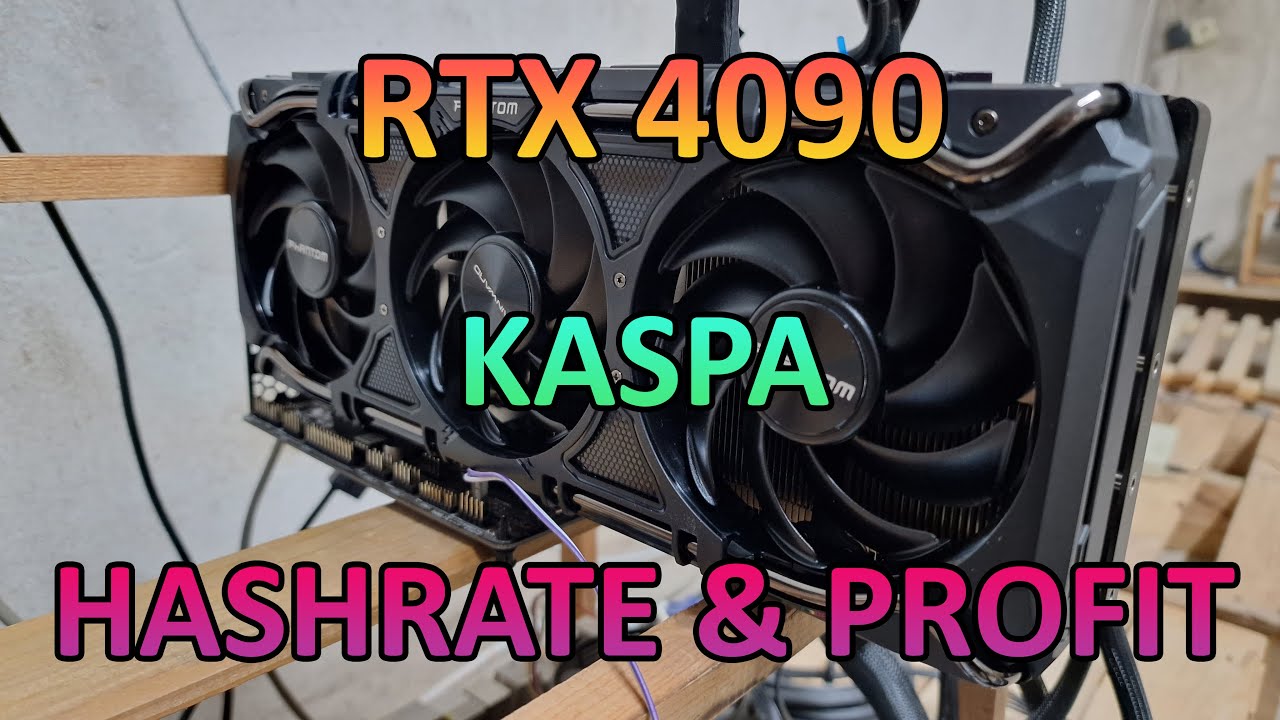 RTX 4090 - Kaspa Hashrate & Profit (Dual ETC+KAS & Ergo+KAS)