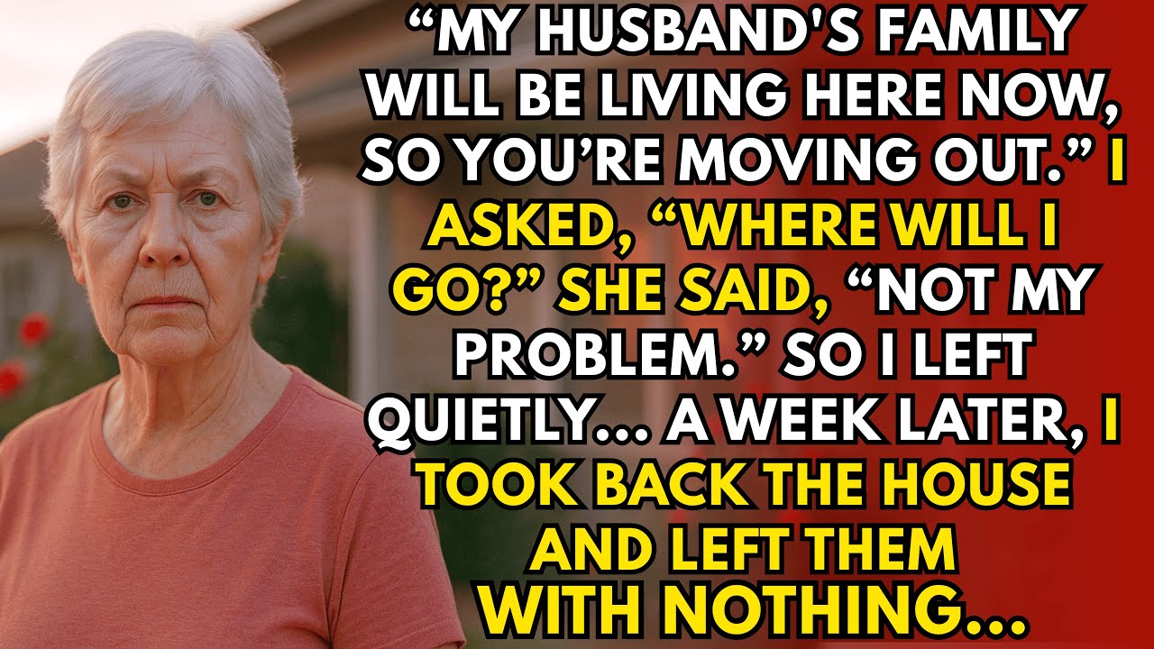 &ldquo;We&rsquo;re Moving In, You&rsquo;re Moving Out,&rdquo; Said My Daughter &mdash; I Left Quietly And Took Back Everything
