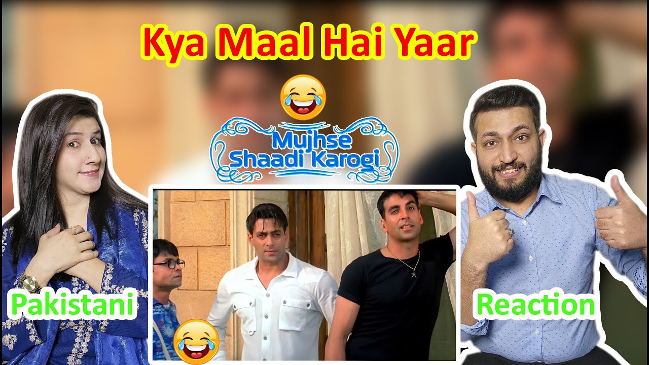 Mujhse Shaadi Karogi - Super Hit Comedy Scene | Akshay, Salman, Rajpal | PAKISTAN REACTION