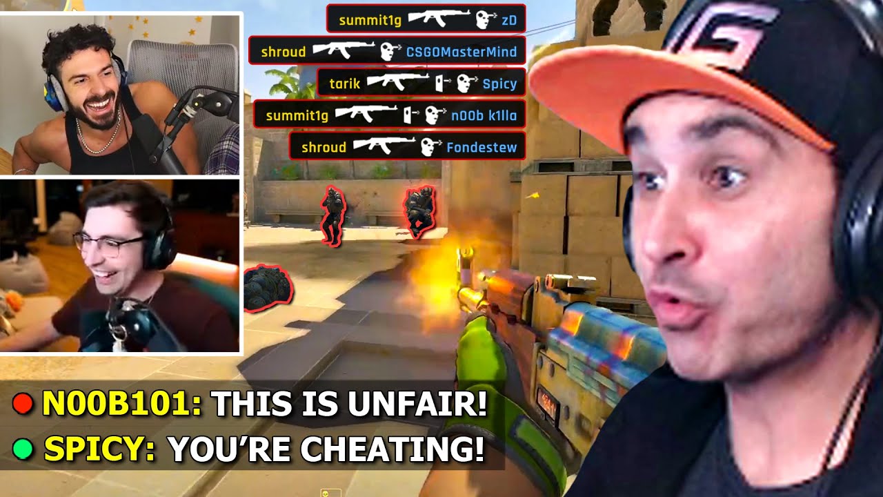 Summit1g Brings Shroud & Tarik Back to Counter Strike 2 & THIS Happens...
