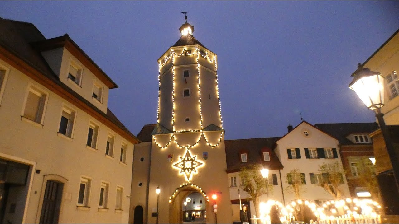 Gunzenhausen Weihnachten 2024!  #Altmühlsee #Brombachsee #Blasturm #Weihnachtsmarkt #Limes