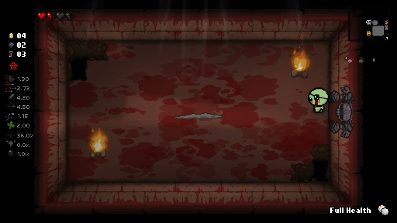 TBoI Mega Satan with Cain