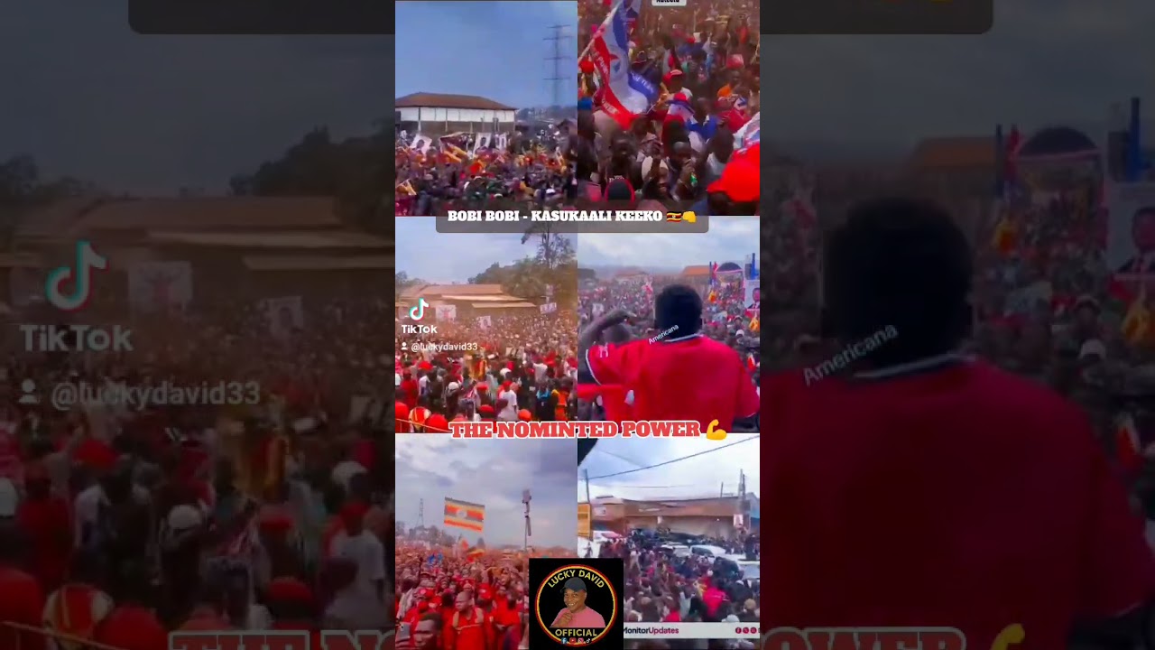 UGANDA'S PEOPLE POWER PRES. KYAGULANYI BOBIWINE 🇺🇬❤️ #duet #nup #news #generalelections