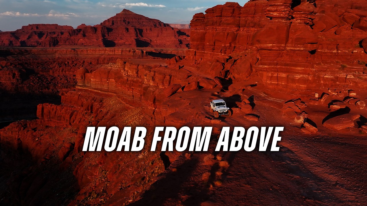 Moab&rsquo;s Jeep Trails From Above | Epic Cinematic Drone Footage