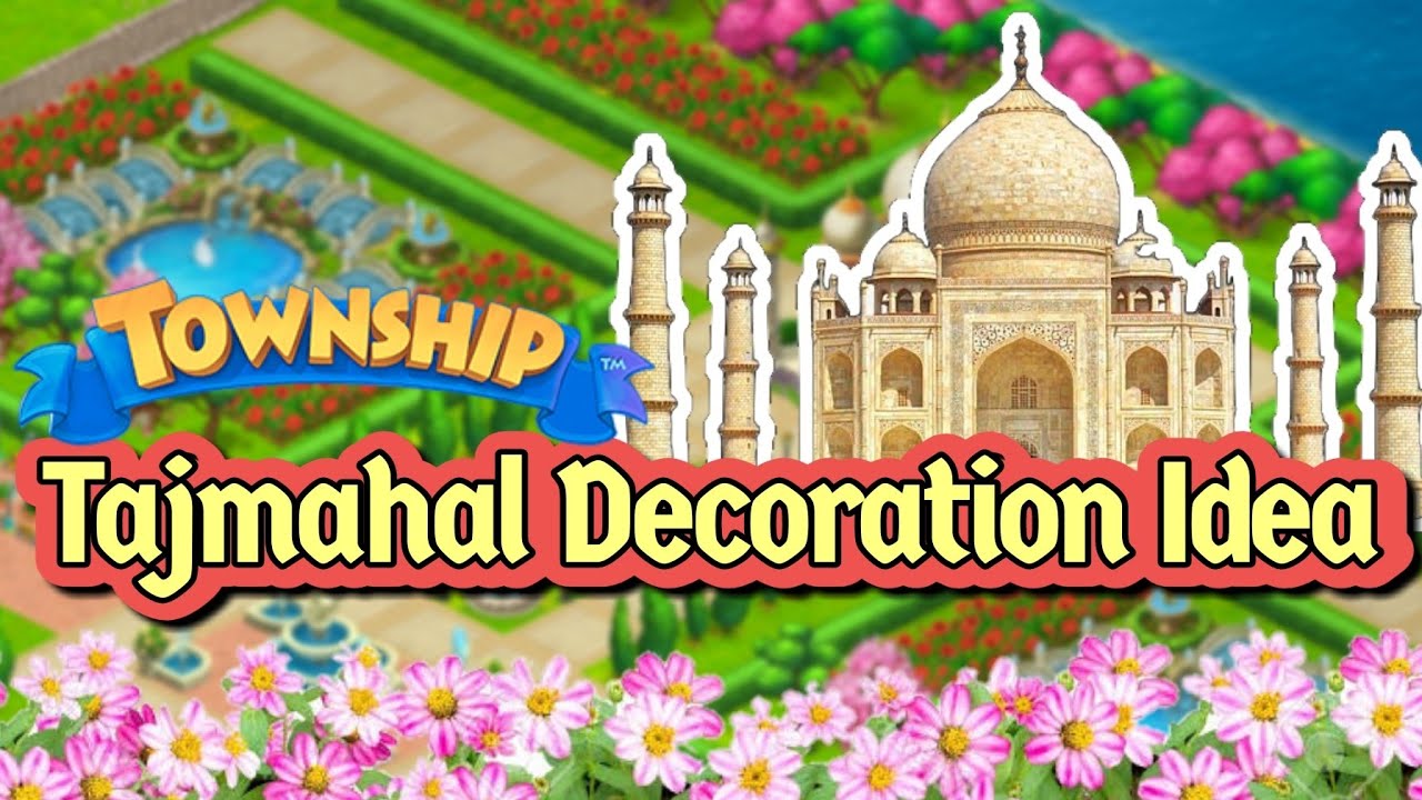 Township Tajmahal Decoration Idea || Township Design Idea ||
