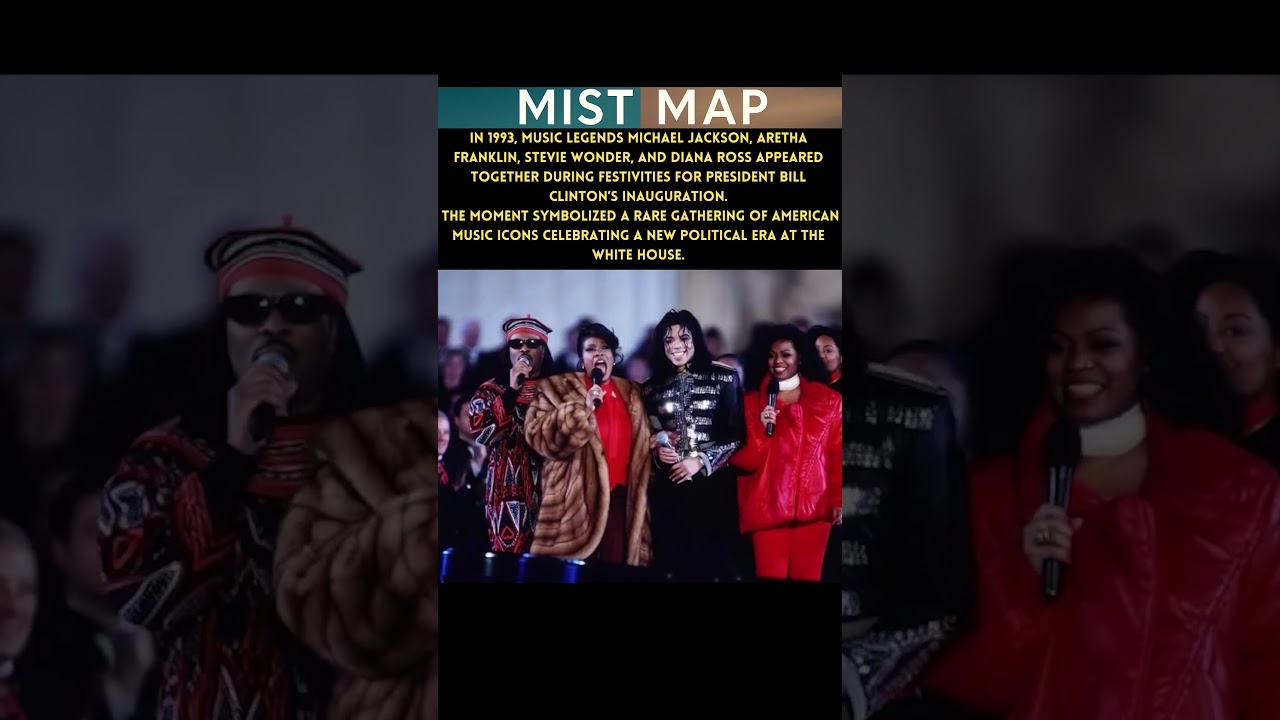 🎶 Legends on One Stage | Music Icons at Clinton’s Inauguration (1993) 🇺🇸✨