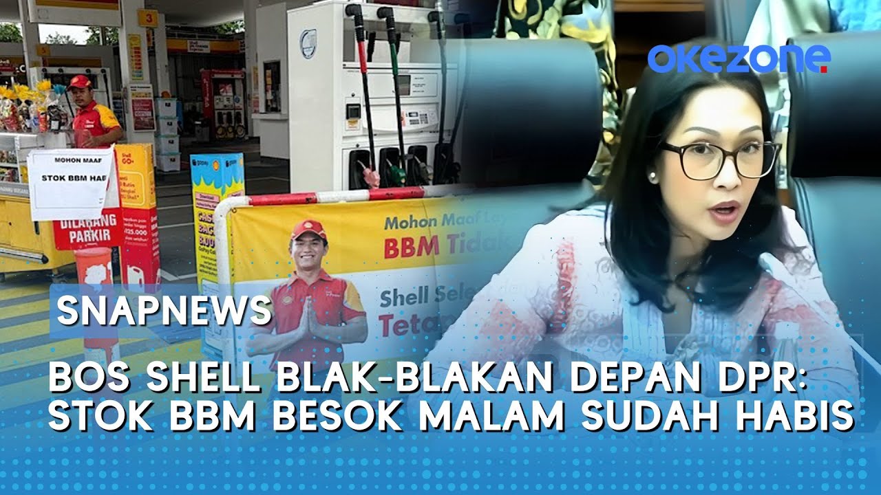 Bos Shell Blak-blakan Depan DPR: Stok BBM Besok Malam Sudah Habis