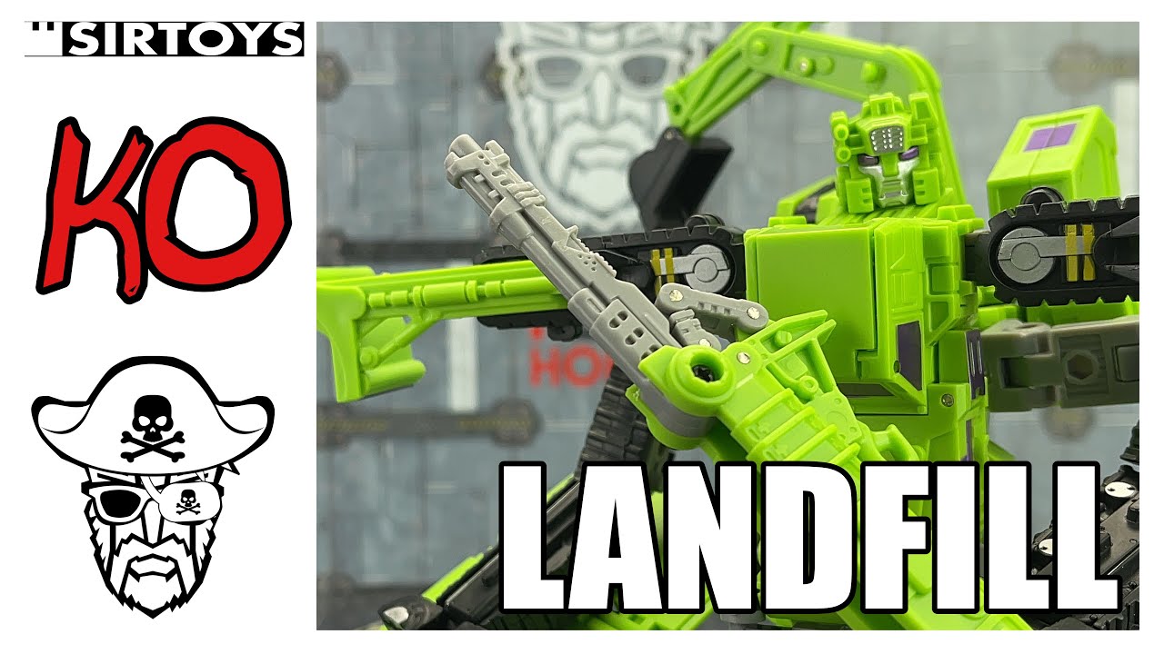 KO Transformers Target Exclusive Landfill Build King Devastator