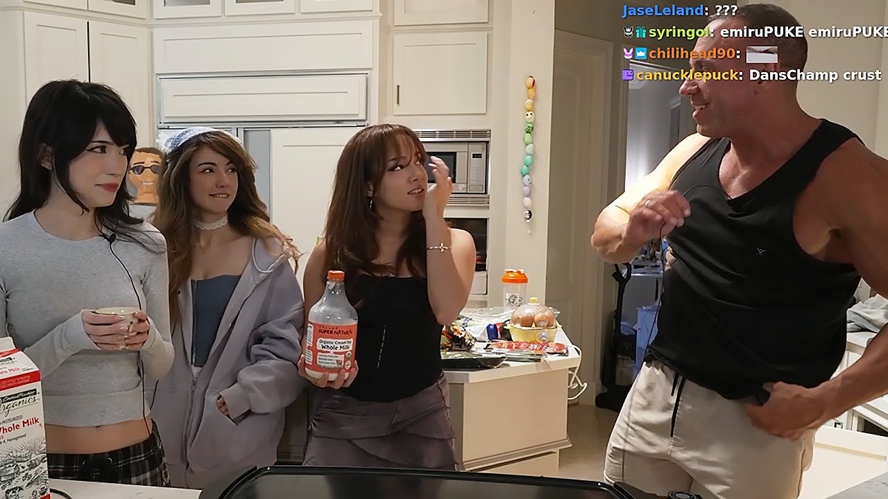 COOKING IN THE KITCHEN w/ KNUT, CINNA AND BONNIE