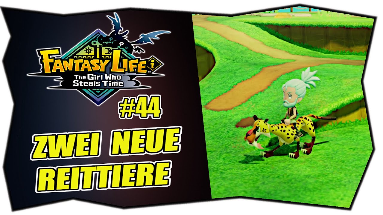 FANTASY LIFE i #44 ZWEI NEUE REITTIERE ★ WALDOPARD ★ Deutsch ★ Tipps & Tricks ★ SÄGE DER ZEIT Rezept