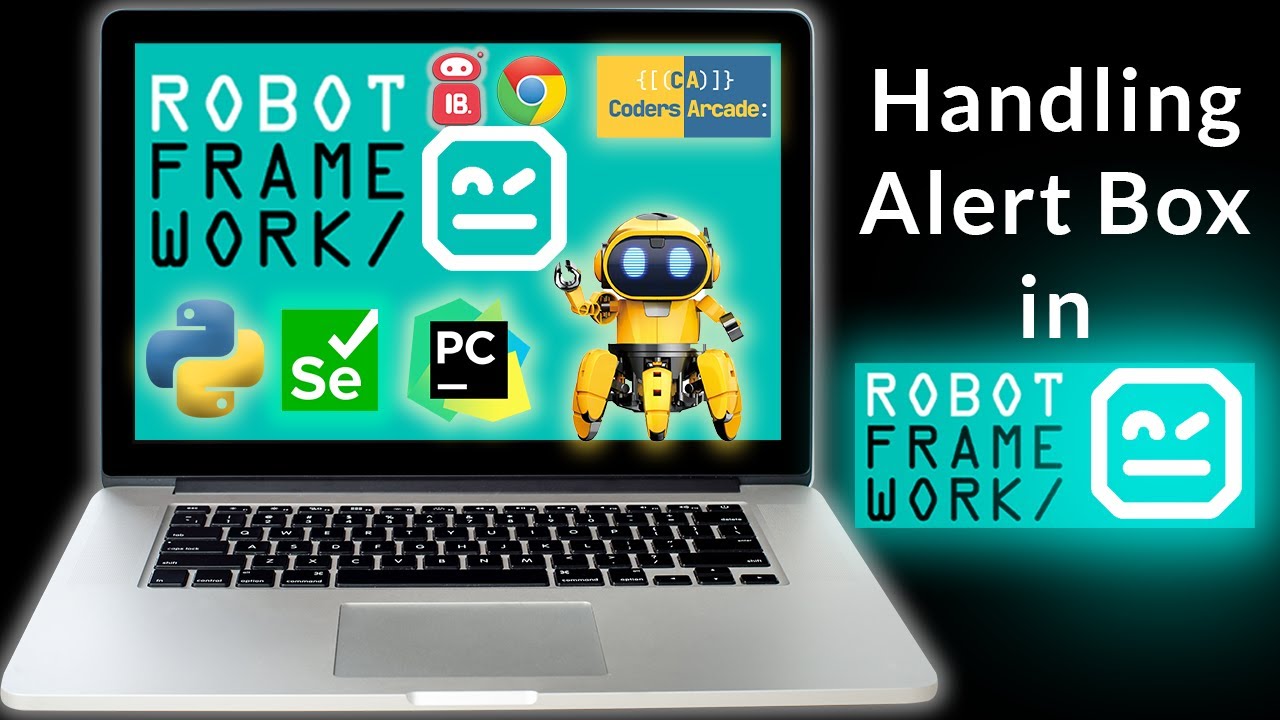 Handling Alert Box on a Webpage using Robot Framework || Selenium Library