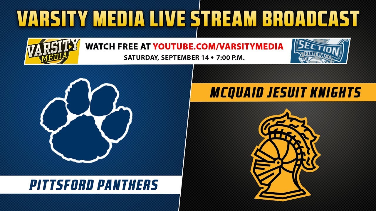 Section V Football: McQuaid vs. Pittsford (9/14/2019)