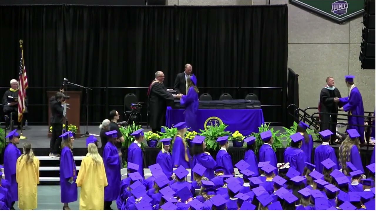 20230527 Andrew High School Graduation 03 Top 5 Percent and Diploma
