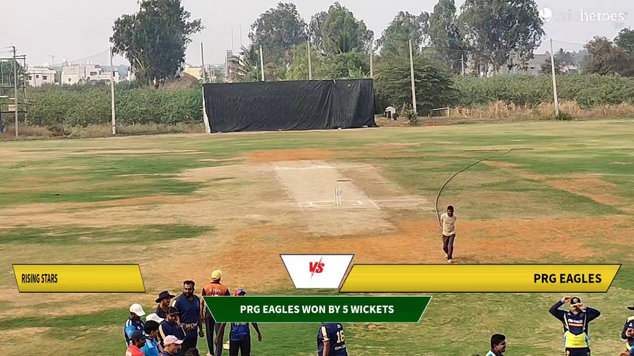 Rising Stars vs PRG Eagles live cricket match | IKIGAI Amateur T-20 Championship  live - Jagannath