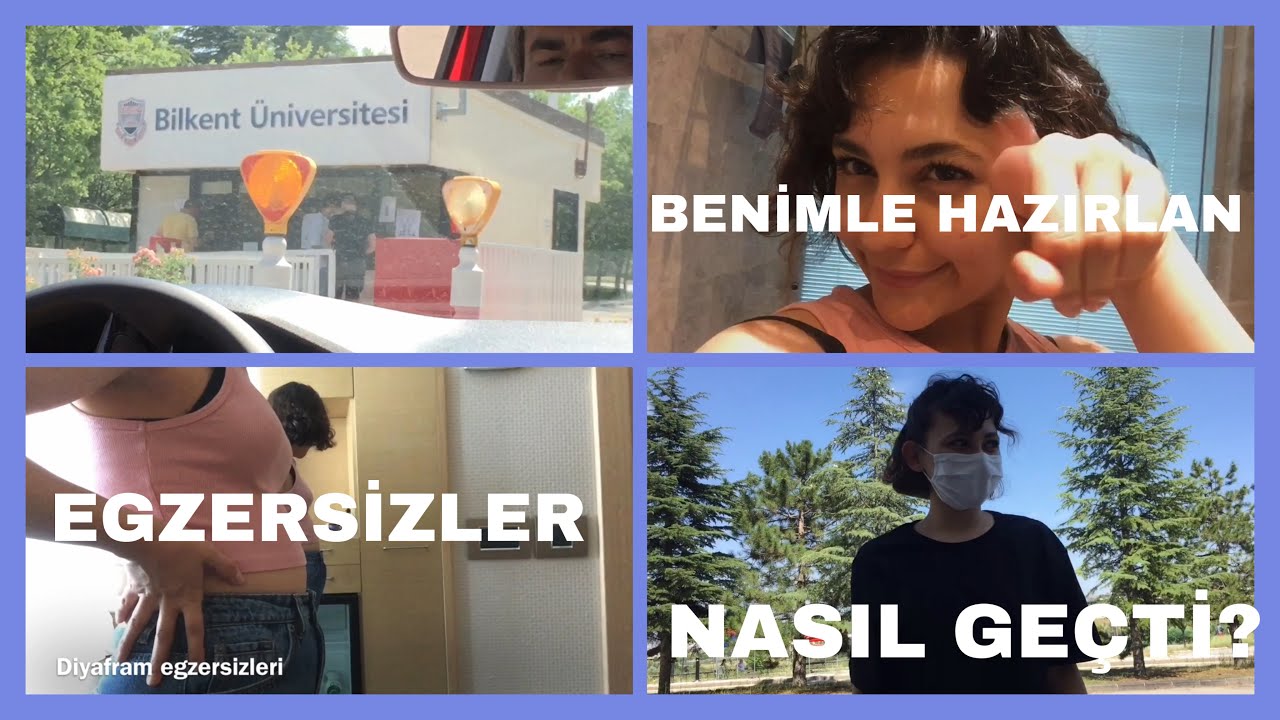 BİLKENT VLOG!! KONSERVATUVAR TİYATRO BÖLÜMÜ YETENEK SINAVI 🤩 İlk sınavım/ Nasıl geçti?