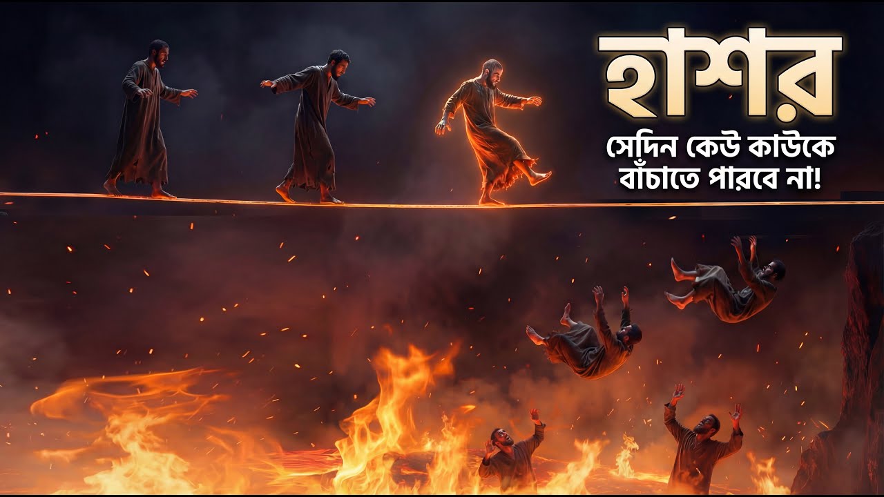 হাশরের দিন কী হবে? | প্রথম শিঙ্গা থেকে সিরাতের সেতু | ভয়ংকর বাস্তবতা