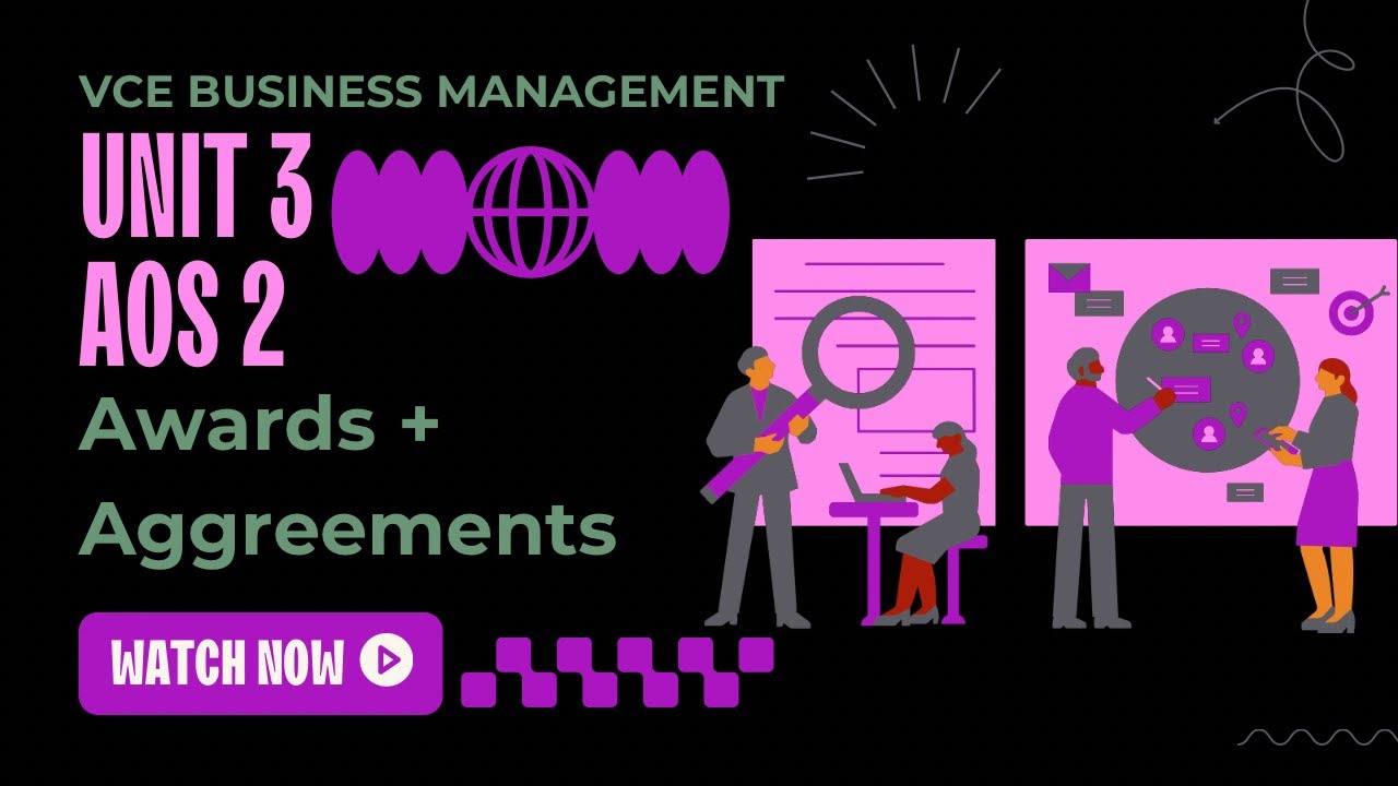 Awards vs Enterprise Agreements | VCE Business Management Unit 3 AOS 2 Explained