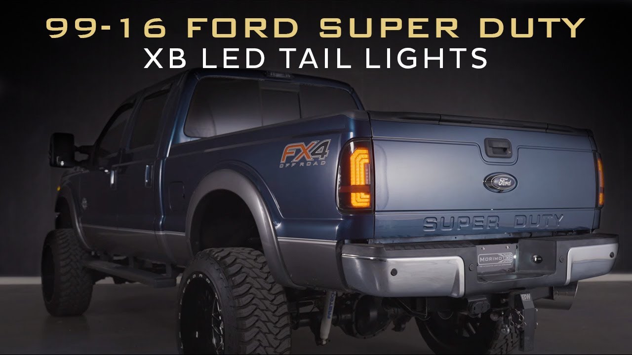 The Must-Have Upgrade For Your 99-16 Ford Super Duty |  XB LED Tail Light Installation & Overview