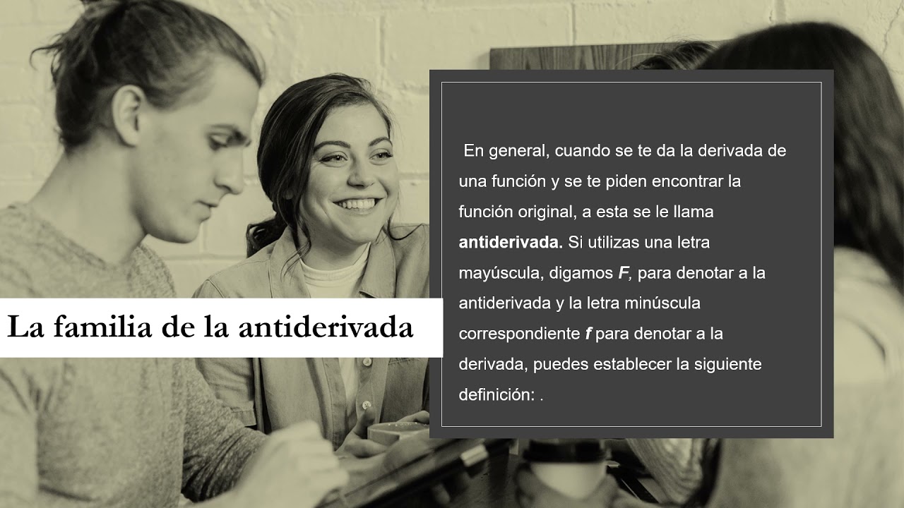 La antiderivada
