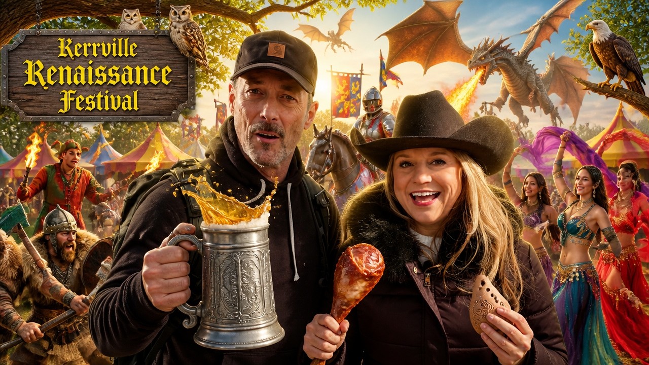 Belly Dancers & Viking Swordplay | Kerrville Renaissance Festival.