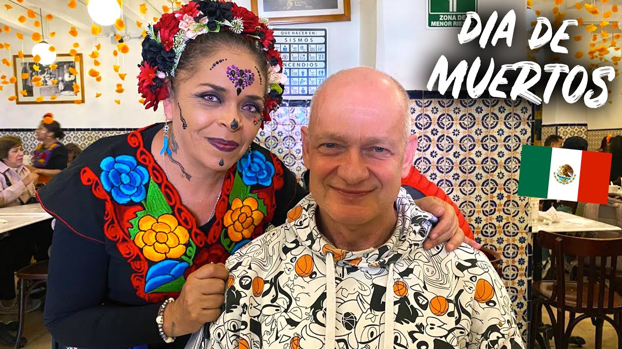 PAPÁ RUSO SE ENAMORÓ DEL DÍA DE MUERTOS en MÉXICO 🇲🇽