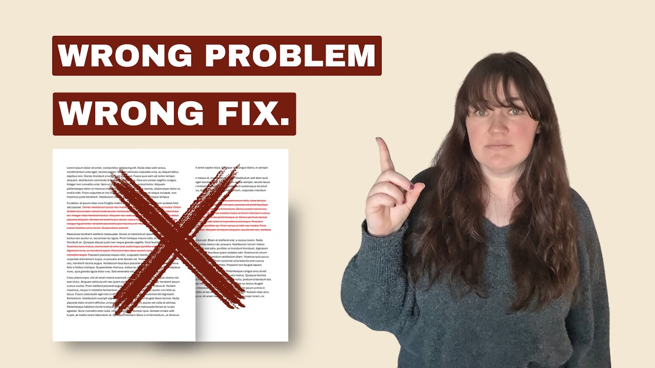 The Real Reason You're Stuck in Revision (It's not What You Think)