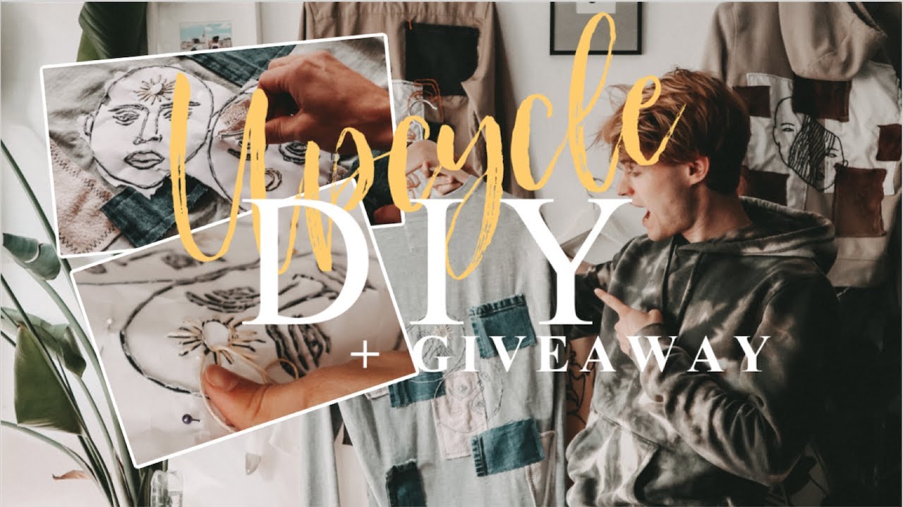 THRIFT FLIP | One Line Embroidery DIY + GIVEAWAY | Henri Purnell