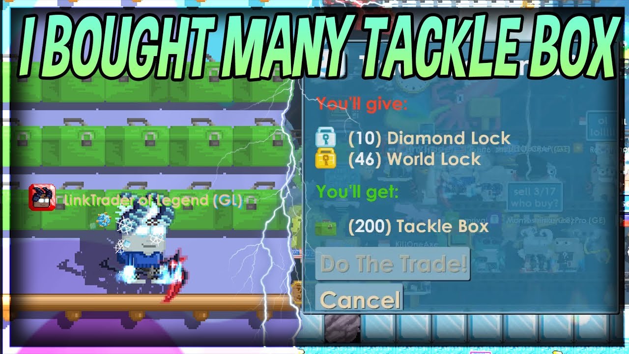 How to make profit with tackle box?│Profit Guide│Growtopia