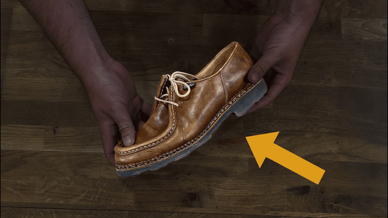Incroyable restauration de Paraboot !